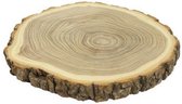 boomschijf Marnick 28 x 2,5 cm hout naturel