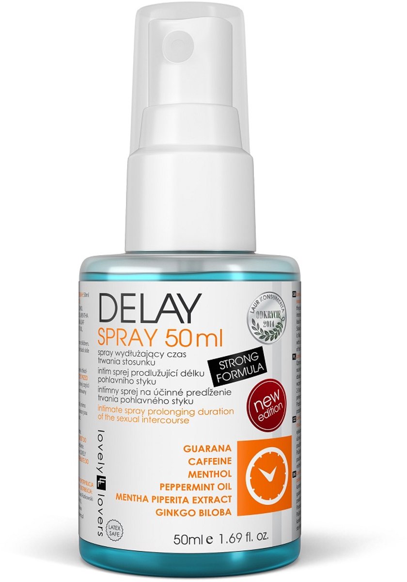 Delay Spray krachtige geslachtsgemeenschap verlengende spray 50ml