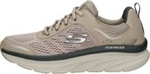 Skechers D'Lux Walker Sneakers Laag - beige - Maat 39