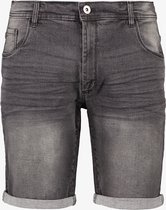 Unsigned heren denim short - Grijs - Maat S