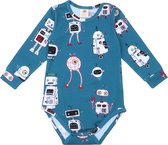 Robots Friends Rompertjes Bio-Babykleertjes Bio-Kinderkleding