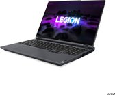 Lenovo Legion 5 Pro Notebook 40,6 cm (16") WQXGA AMD Ryzen™ 7 32 GB DDR4-SDRAM 1000 GB SSD NVIDIA GeForce RTX 3060 Wi-Fi 6 (802.11ax) Windows 11 Home Zwart, Grijs