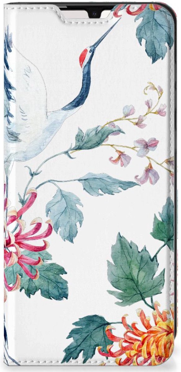 Samsung Galaxy A33 5G Hoesje maken Bird Flowers