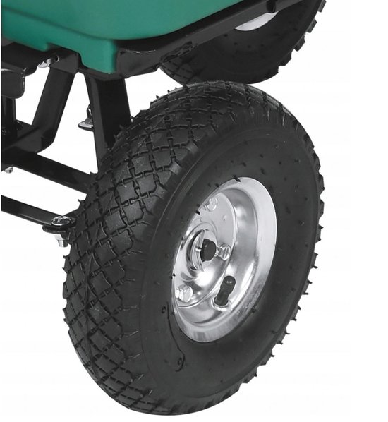 FLO Tuinwagen tuinkar met kiepfunctie - 55L - Bak: 87 x 47 x 20 cm van FLO — afbeelding 5