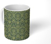 Mok - Koffiemok - Patroon - Renaissance - Goud - Mokken - 350 ML - Beker - Koffiemokken - Theemok