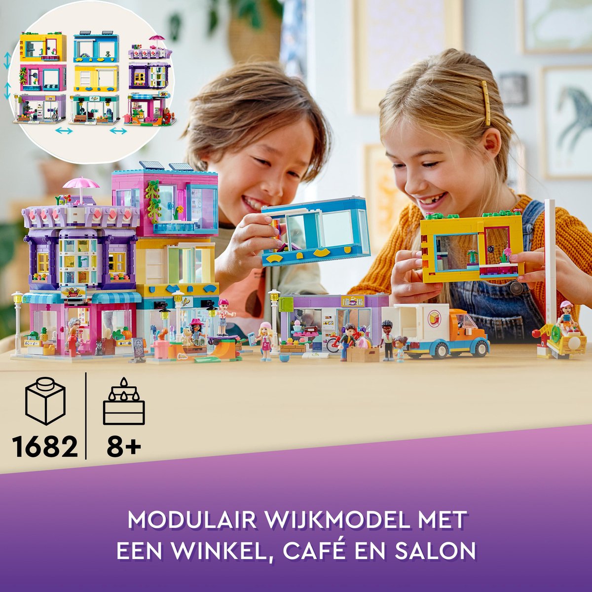 LEGO Friends Hoofdstraatgebouw - 41704 — afbeelding 11