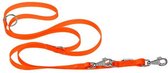 hondenriem Evolution 1,6 x 200 cm polyester/PVC oranje