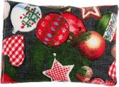 kattenkussen kerst 15 x 20 cm valeriaan/katoen