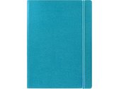 notitieboek Classic A4 30,3 x 22,5 cm kunstleer aqua