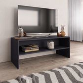 vidaXL Tv-meubel 100x40x40 cm spaanplaat grijs