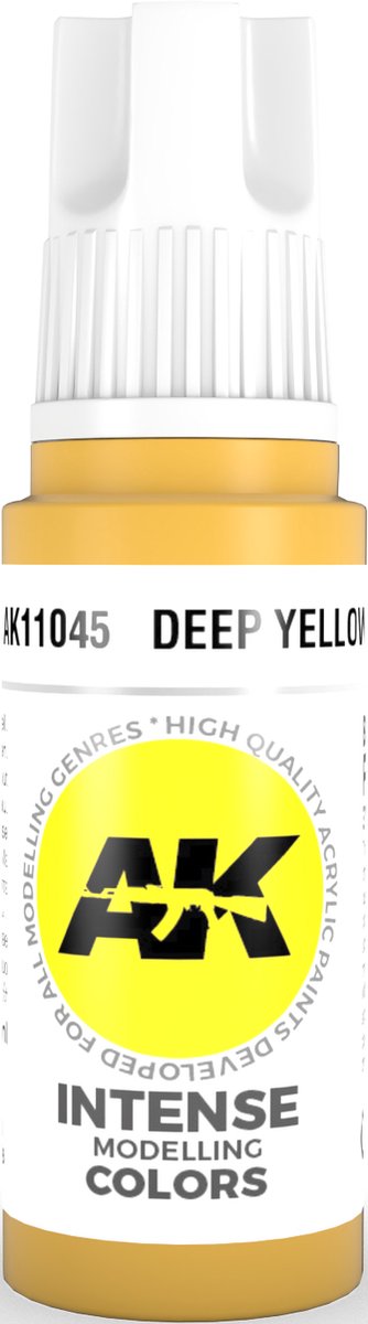 Deep Yellow Acrylic Modelling Color - 17ml - AK-11045