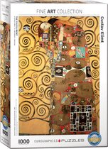 Eurographics Puzzel The Fulfillment (Detail) - Gustav Klimt (1000 stukjes)