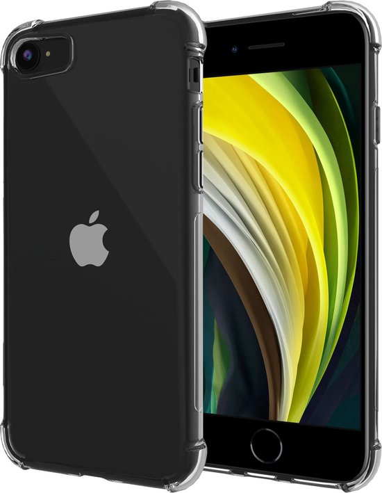 eetlust Voorgevoel Ooit iPhone SE (2022 / 2020) / 8 / 7 Hoesje Transparant - iMoshion Shockproof  Case | bol.com