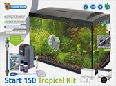 SuperFish Start 150 Tropical Kit | 153L | 78 x 39 x 55 CM Wit