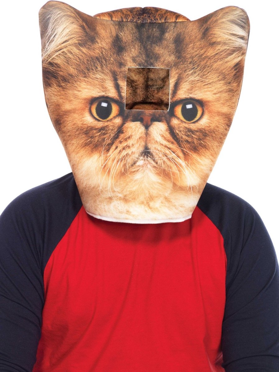 Foam Angry Cat Mask