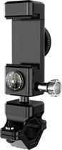 Garpex® Universele Telefoonhouder voor Fiets en Motor - Met kompas - 360 Graden Rotatie - Zwart