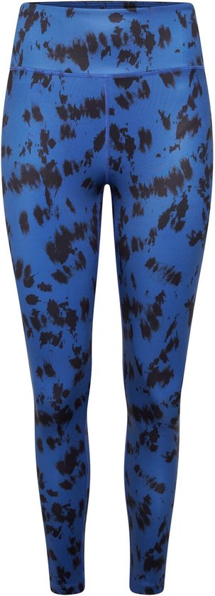 Dare 2b - Influential Dames Sportlegging - Blauw Motief - Maat 40