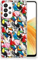 Leuk TPU Backcase Geschikt voor Samsung Galaxy A33 5G Telefoon Hoesje Birds
