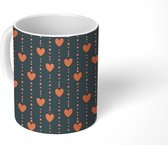 Mok - Koffiemok - Valentijn cadeautje voor haar - Liefde - Valentijn - Mokken - 350 ML - Beker - Koffiemokken - Theemok