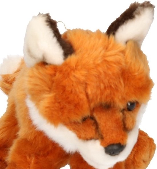 Pluche vos knuffel 21 cm