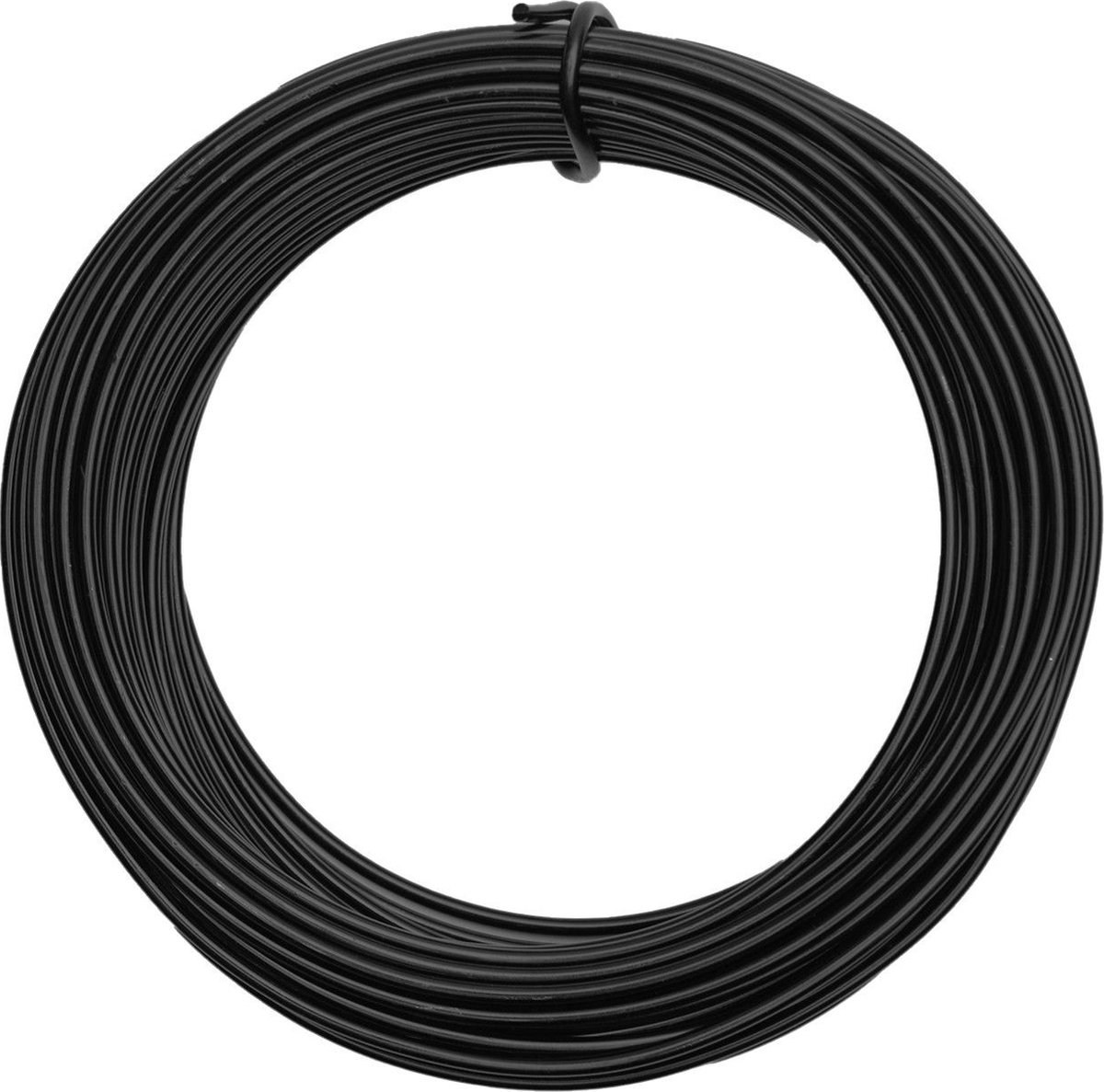 Vaessen Creative Aluminium Draad - 3mm - ±26m - 500g - Zwart