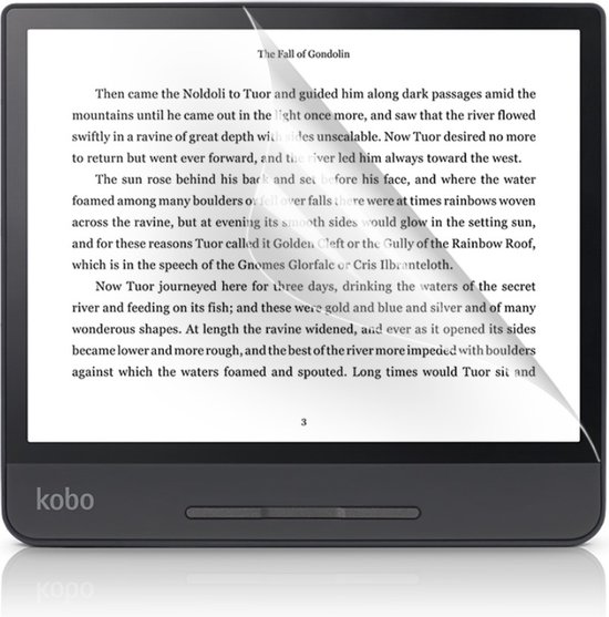 Peachy Screenprotector e-reader geschikt voor Kobo Forma - folie