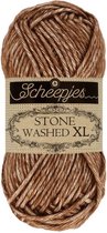 862 BROWN AGATE Scheepjes Stone Washed XL 50 gram
