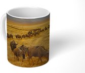 Mok - Kudde wilde dieren in de krater van Ngorongoro in Tanzania - 350 ML - Beker - Uitdeelcadeautjes