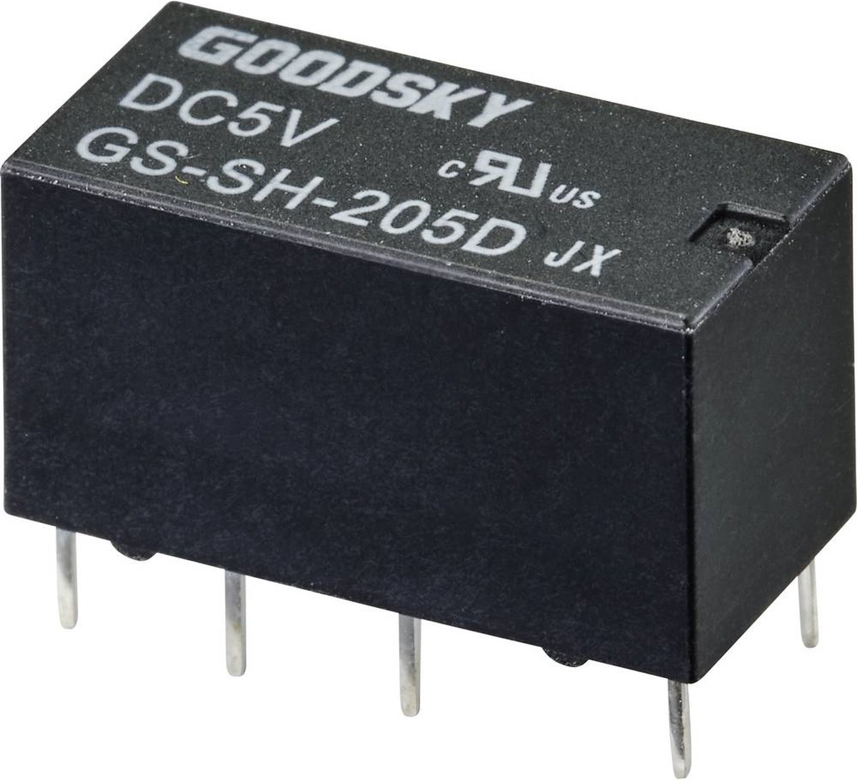 GoodSky GS-SH-205D Printrelais 5 V/DC 2 A 2x wisselcontact 1 stuk(s) Tube