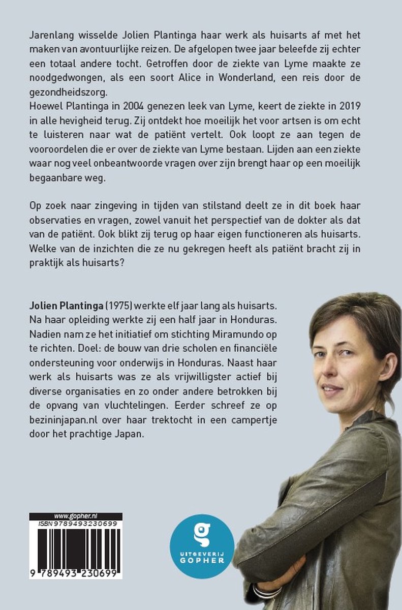 Komt een dokter bij de dokter - back cover