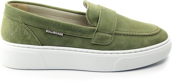 Bullboxer - Loafer/ Slip On - Women - Green - 40 - Loafers