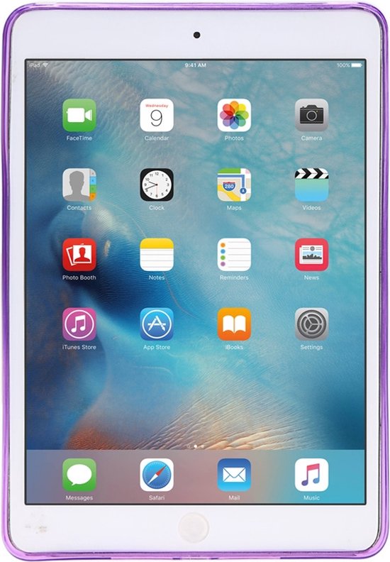 Coque MobiGear Smooth en TPU Violet pour Apple iPad Pro 12,9" | bol