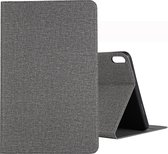 Mobigear Tablethoes geschikt voor Huawei MatePad Pro 10.8 Hoes Stof | Mobigear Folio Bookcase - Grijs