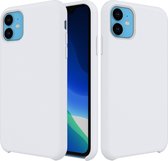 Mobigear Hoesje geschikt voor Apple iPhone 11 Siliconen Telefoonhoesje | Mobigear Rubber Touch Backcover | iPhone 11 Case | Back Cover - Wit