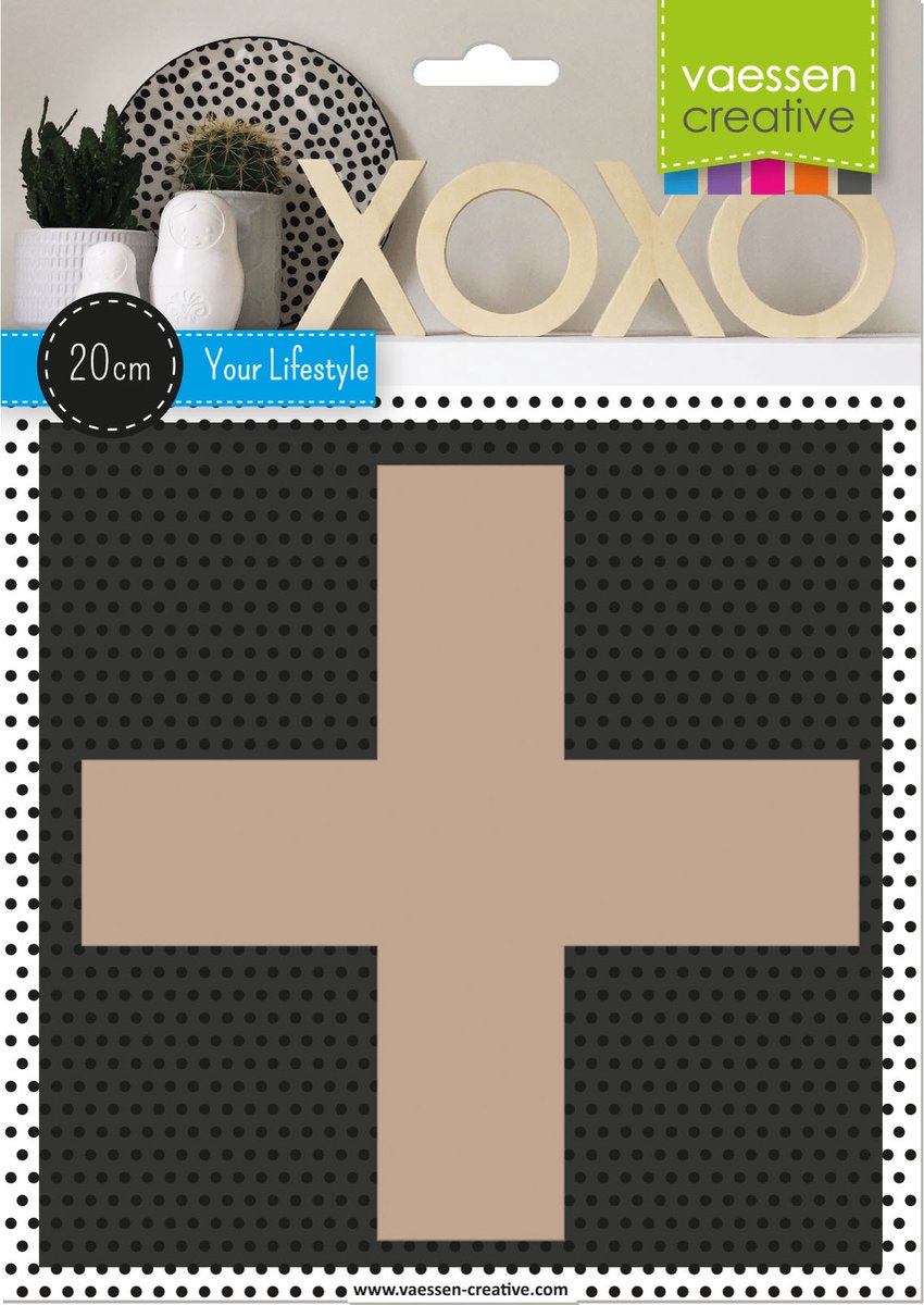 Afbeelding van product Vaessen Creative Houten leesteken 20cmx2cm +