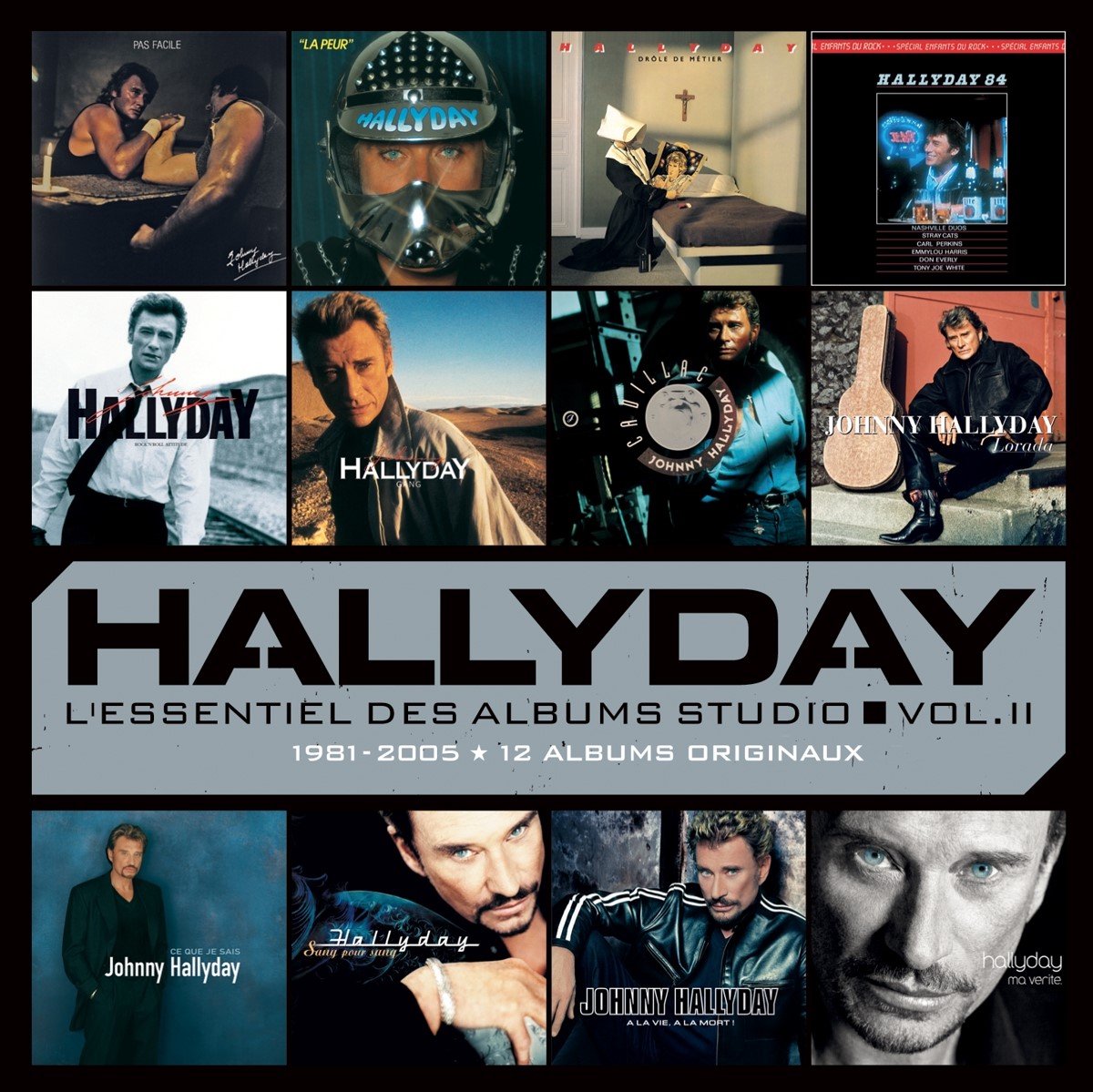 Johnny Hallyday - L'essentiel Des Albums Studio Vol. II (1981 - 2005) (13 CD)