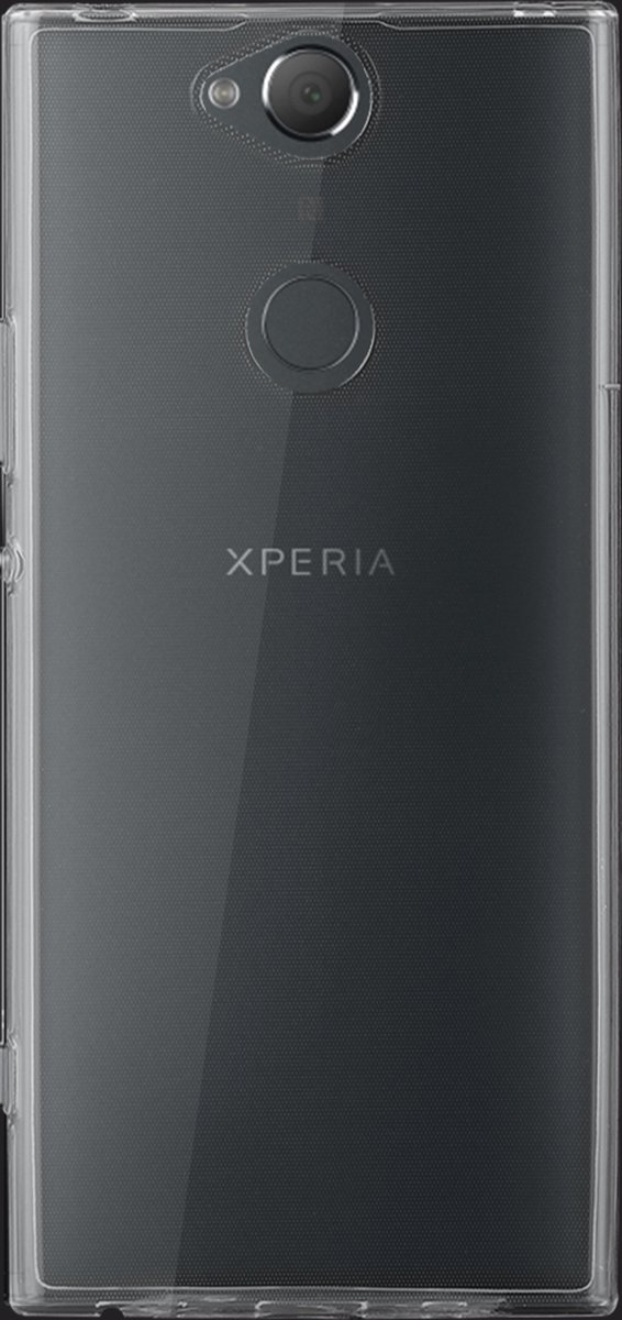 Mobigear Doorzichtig Hoesje geschikt voor Sony Xperia XA2 Plus Telefoonhoesje Flexibel TPU Extra Dun | Mobigear Ultra Thin Backcover | Doorzichtig Telefoonhoesje Xperia XA2 Plus | Xperia XA2 Plus Case | Back Cover - Transparant