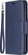 Mobigear Telefoonhoesje geschikt voor Xiaomi Redmi Note 8 Pro Hoesje | Mobigear Excellent Bookcase Portemonnee | Pasjeshouder voor 3 Pasjes | Telefoonhoesje voor Pinpas / OV Kaart / Rijbewijs - Blauw