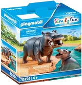 Playmobil City Life Nijlpaard met baby