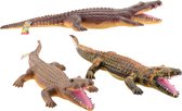 Animal World Soft Touch krokodil groot +/- 65 cm
