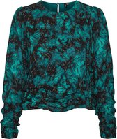 Vero Moda Blouse Vmcimmie 7/8 Top Wvn Ga 10256386 Cadmium Green/cimmie Dames Maat - L