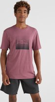 O'Neill T-Shirt Men GRADIENT CUBE Nocturne Xs - Nocturne 60% Cotton, 40% Recycled Polyester Round Neck