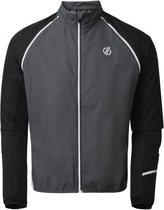 Dare 2B Oxidate Windshell Softshell Wandeljas - Outdoorjas - Mannen - Zwart