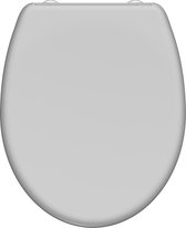 SCHÜTTE WC-Bril 82302 GREY - Duroplast - Soft Close - Afklikbaar - RVS-Scharnieren - Gelakt - Grijs