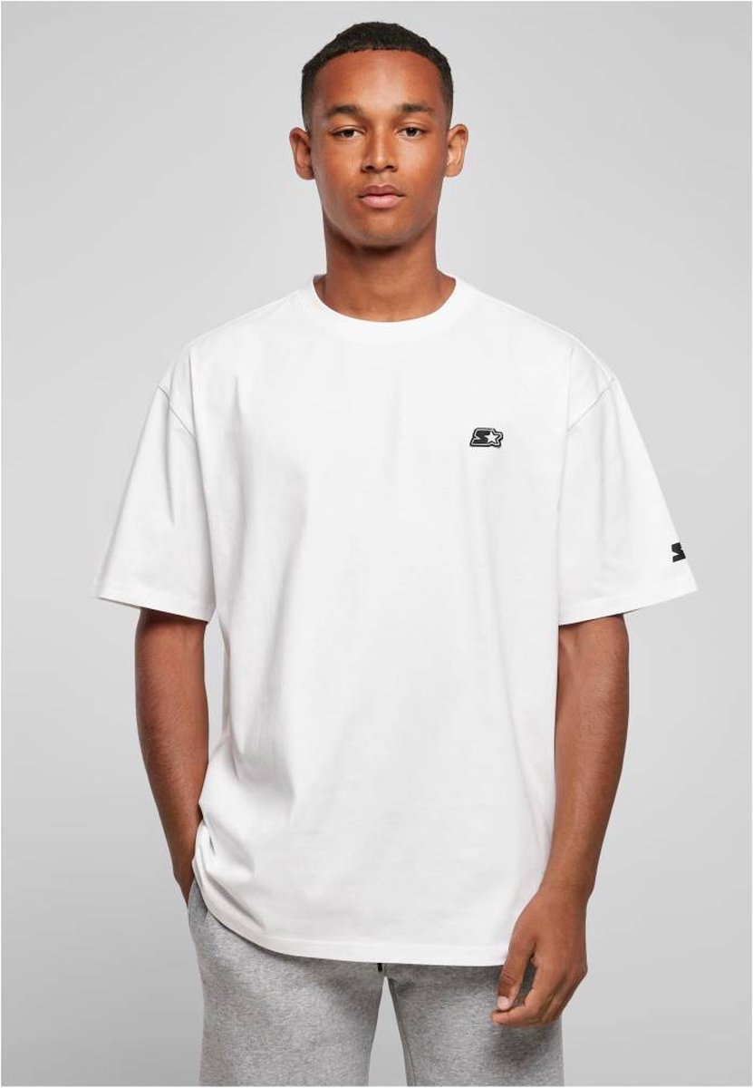 Starter Black Label - Essential Oversize Heren T-shirt - XL - Wit