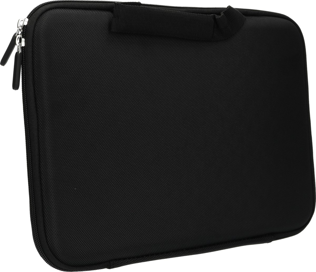 Mobiparts - Nylon Laptop Sleeve 13 inch Ritssluiting - 13 inch - Zwart