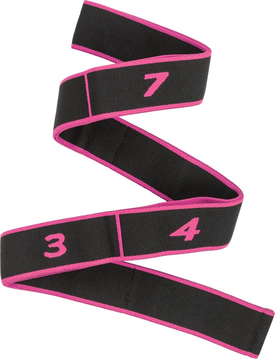 Queenfit® Yoga Strip, Yoga Riem, Yoga Band, Weerstandsband - Stretch Trainer voor Yoga, Pilates, Fitness, Gymnastiek, Ballet, Dans