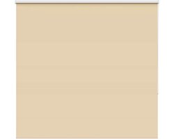 vidaXL - Rolgordijn - verduisterend - 145x150 - cm - stofbreedte - 141,6 - cm - beige