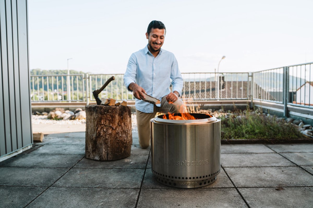 Solo Stove Bonfire 2.0 with stand - Stainless steel