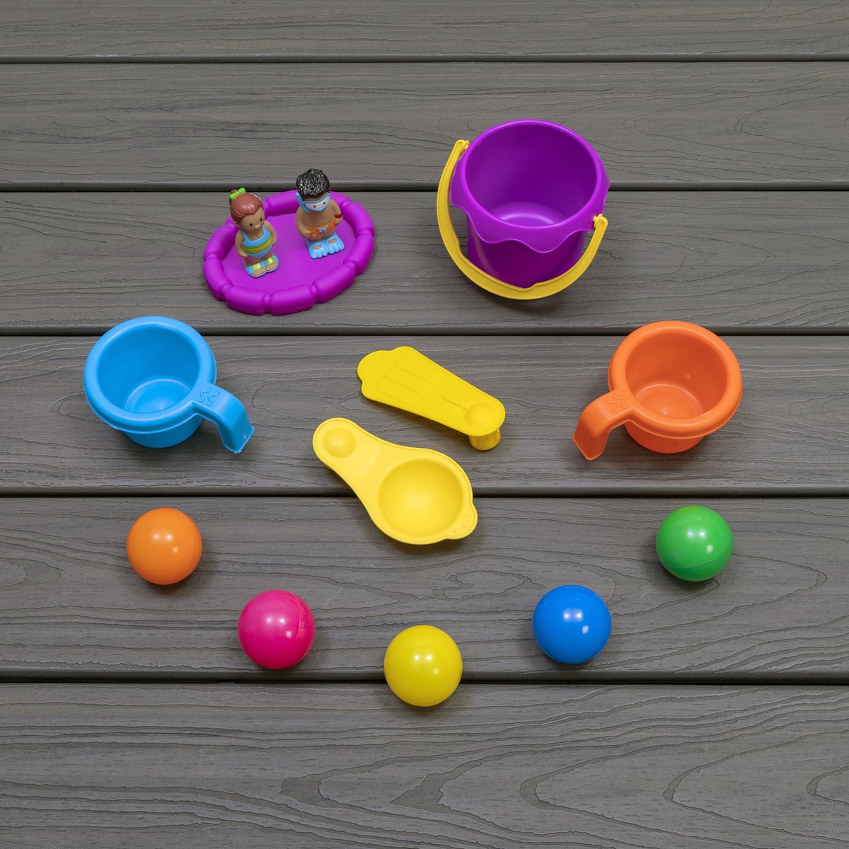 Step2 Spiral Slide Watertafel – Met 13-delige accessoireset - Waterspeelgoed voor kind - Activiteitentafel met water voor de tuin / buiten — afbeelding 8